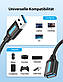 USB кабель подовжувач USB на USB Vention Extension Cable data (1.5m, 5 Gbit/s, OTG, USB 3.0, 2A). Black, фото 4