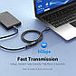USB кабель подовжувач USB на USB Vention Extension Cable data (1.5m, 5 Gbit/s, OTG, USB 3.0, 2A). Black, фото 3