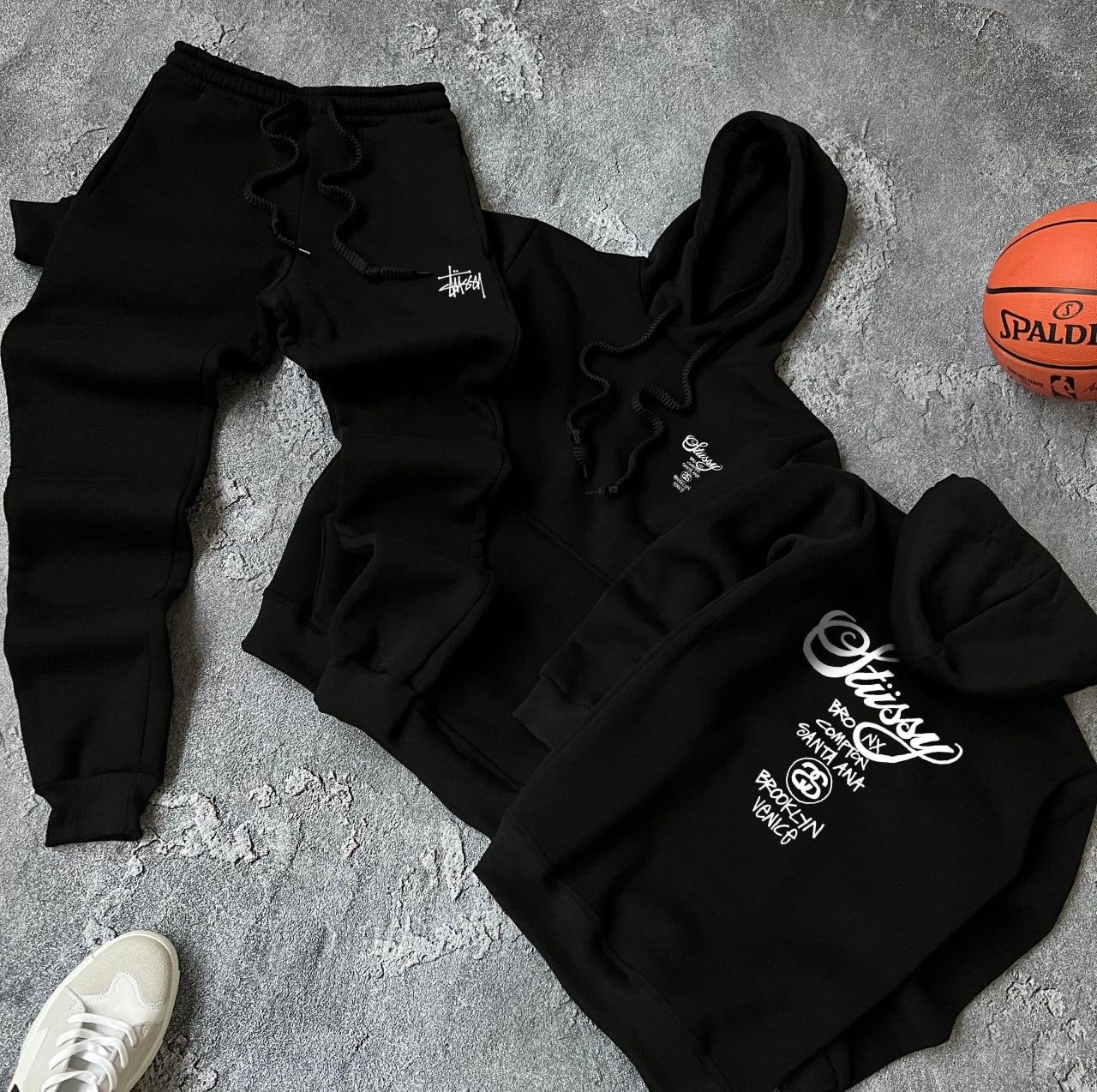Теплий чоловічий спортивний костюм Stussy