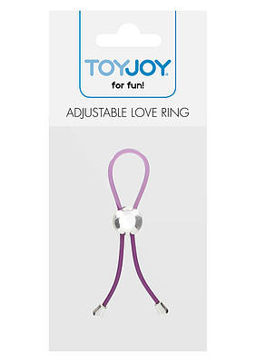 Петля для пеніса Toy Joy - Adjustable Love Ring PURPLE, 10312-PURPLE