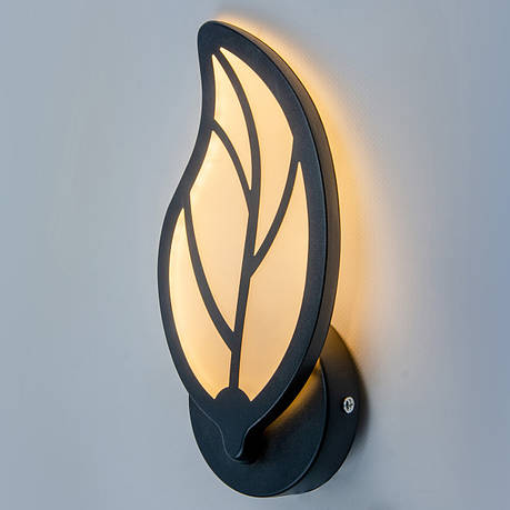 Світильник світлодіодний настінний, LED бра Sunlight чорний 3006, фото 1