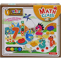 Тесто для лепки "Класс математики", 4 цвета Toys Shop