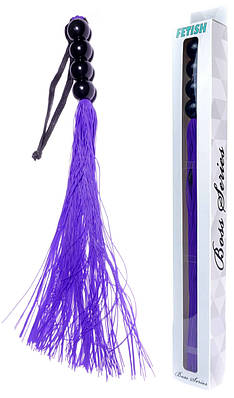 Силіконовий флогер ( длина 37 см ) Fetish Boss Series - Silicone Whip Purple 14", BS6100044