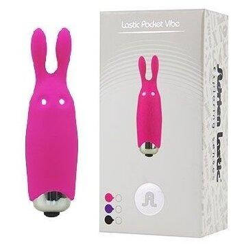 Вібропуля Adrien Lastic-Pocket Rabbit Pink, 33421