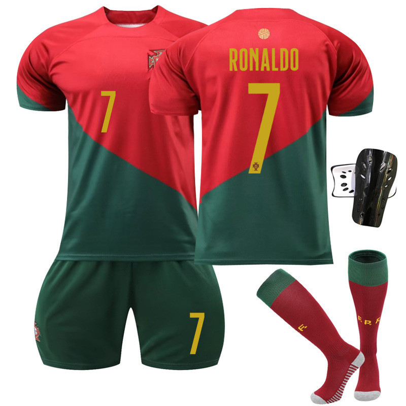 Дитяча футбольна форма Ronaldo 7, збірна Португалії сезон 2023.