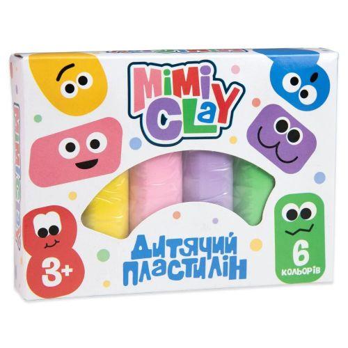 Набор для творчества "Детский пластилин: Mimi clay", 6 цветов Toys Shop - фото 2 - id-p2046705807