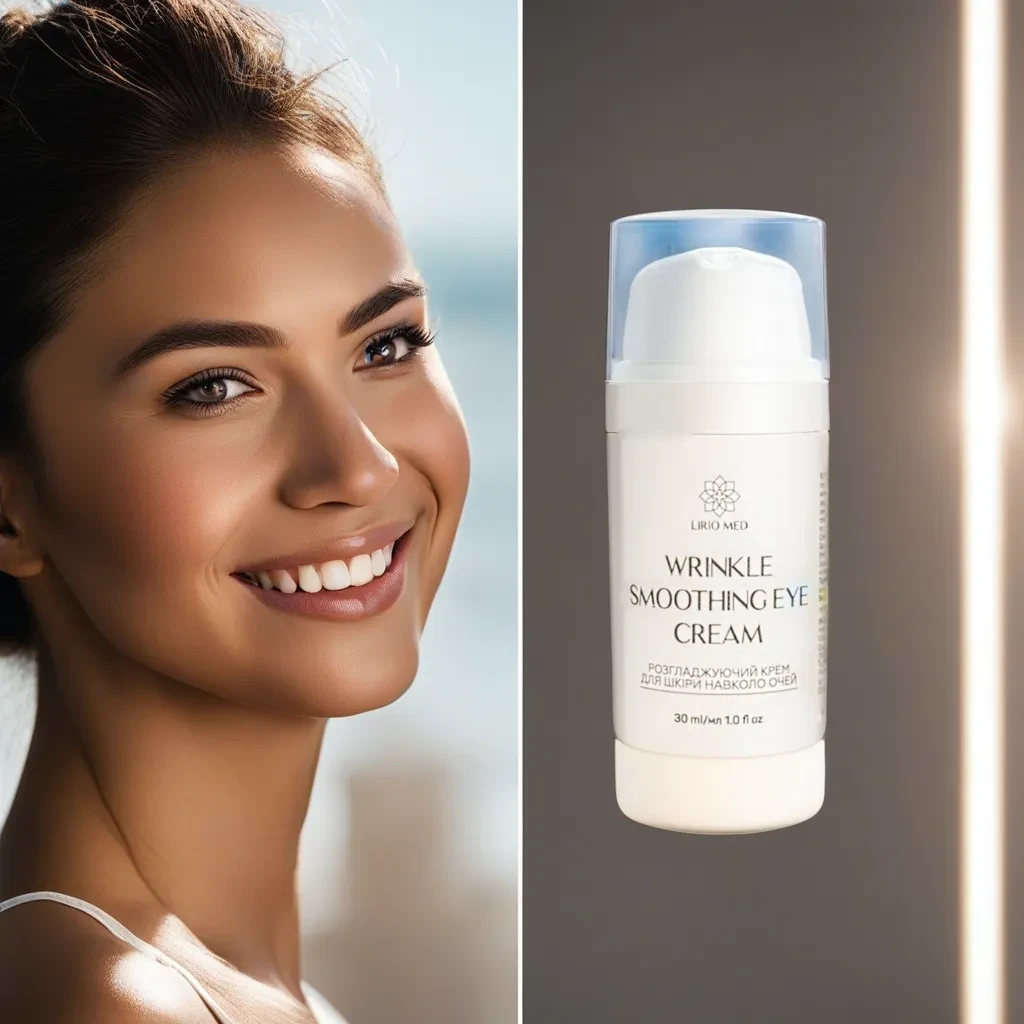 Крем від зморшок для шкіри навколо очей Lirio Med 30мл, фото 1