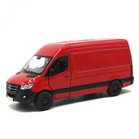 Мікроавтобус "Mercedes Benz sprinter", червоний Toys Shop