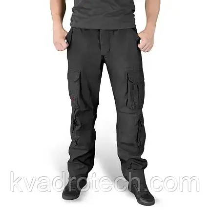 Штани Surplus Airborne Slimmy Trousers Schwarz Gewas, фото 1