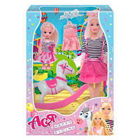 Кукла Ася "Happy Riding" с аксессуарами Toys Shop