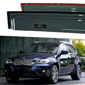 Дефлектори вікон на BMW X5 (E70) 2006-2013 (скотч). Вітровики на авто