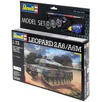 Сборная модель Revell Танк Леопард 2A6/A6M уровень 4 масштаб 1:72 (RVL-63180)
