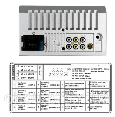 Автомагнитола 2Din 7010B MP5 с сенсорным экраном 7.0" + Bluetooth - фото 3 - id-p1304764593