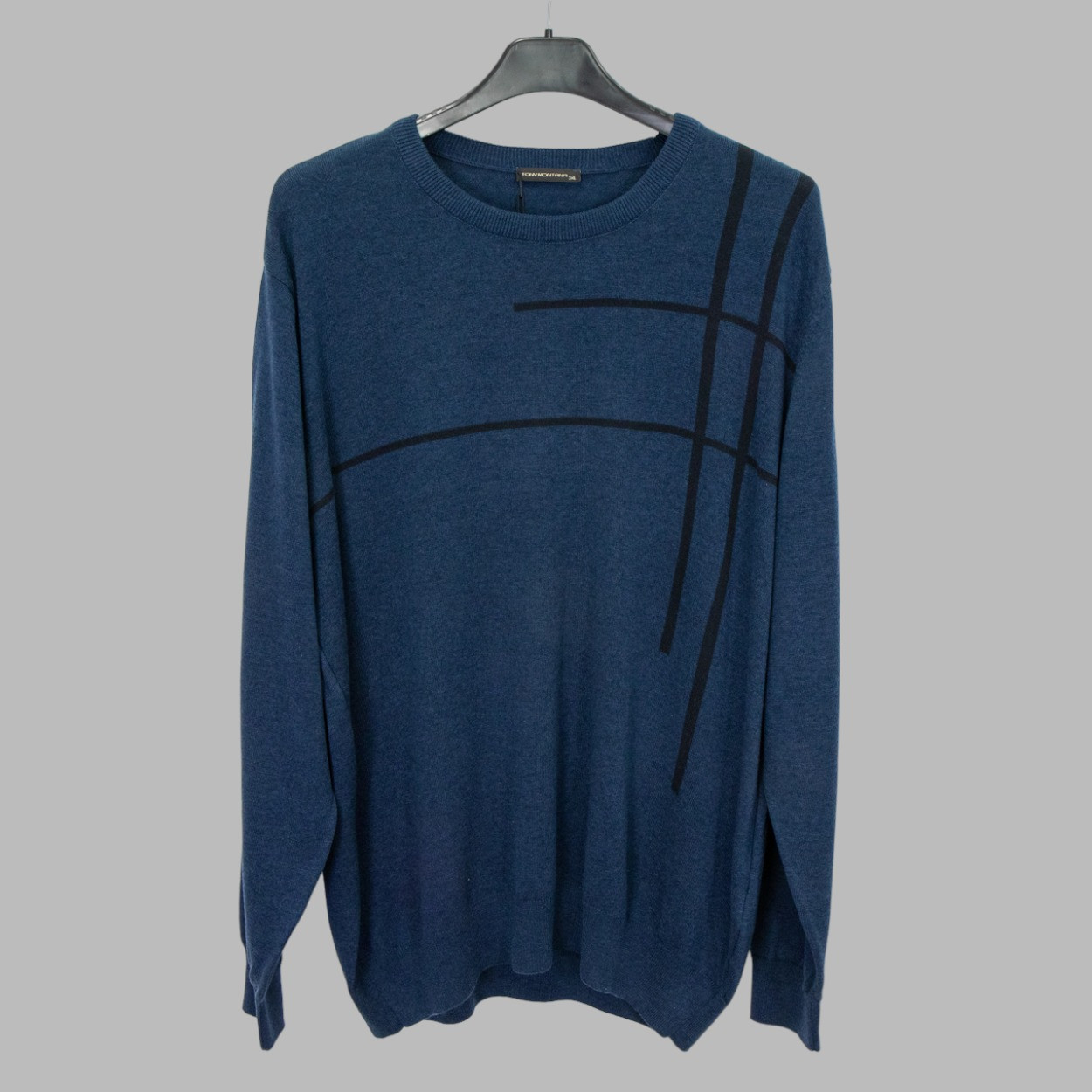 Реглан чоловічий Tony Montana TB3054 K.INDIGOMEL 50% бавовна 50% акрил 4XL(Р)