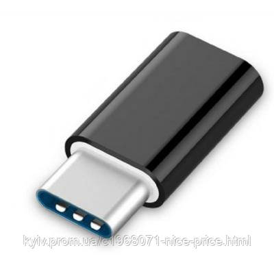 Переходник USB Type-C (Micro USB розетка) Cablexpert (A-USB2-CMmF-01) d ...
