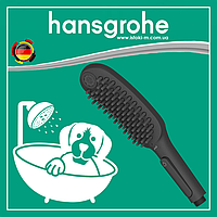 Ручной душ для собак черный матовый hansgrohe DogShower 150 3jet Matt Black (26640670)