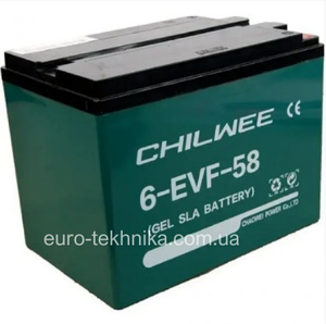 Тягова акумуляторна батарея АКБ CHILWEE 6-EVF-58.2 12V 58Ah