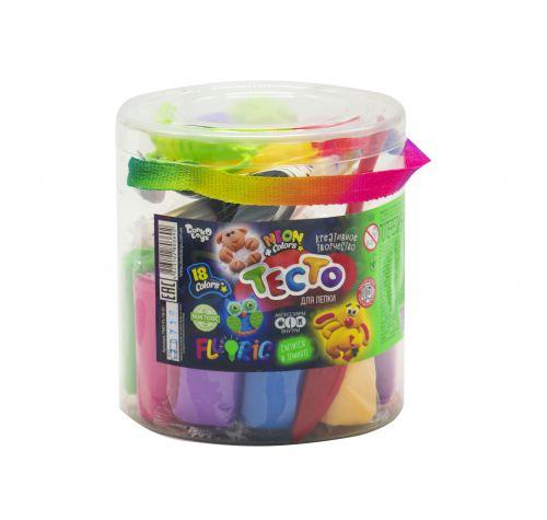 Набор для лепки "Fluoric", 18 цветов (укр) Toys Shop - фото 1 - id-p2046727509
