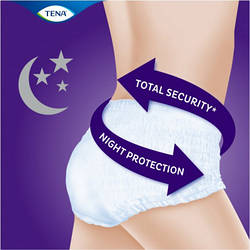 Підгузки для дорослих Tena Pants Plus Night Труси нічні розмір Large 12 шт 7322540839920 smart