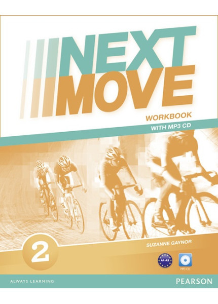 Книга "Next Move 2 Workbook & MP3 Audio Pack" Pearson Англійська для підлітків Робочий зошит з диском
