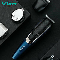 Набор для стрижки и бритья VGR V-172 Grooming Kit шейвер, бритва для лица и тела - триммер для бороды (GK)