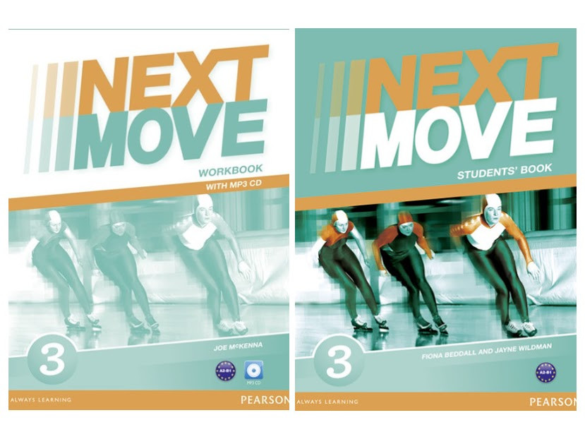 Набір книг "Next Move 3 Students Book" Pearson,"Next Move 3 Workbook" Робочий зошит
