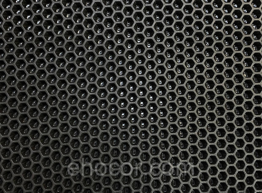 Матеріал для автокилимів EVA лист СОТА 140х240х1 см Чорний, фото 1