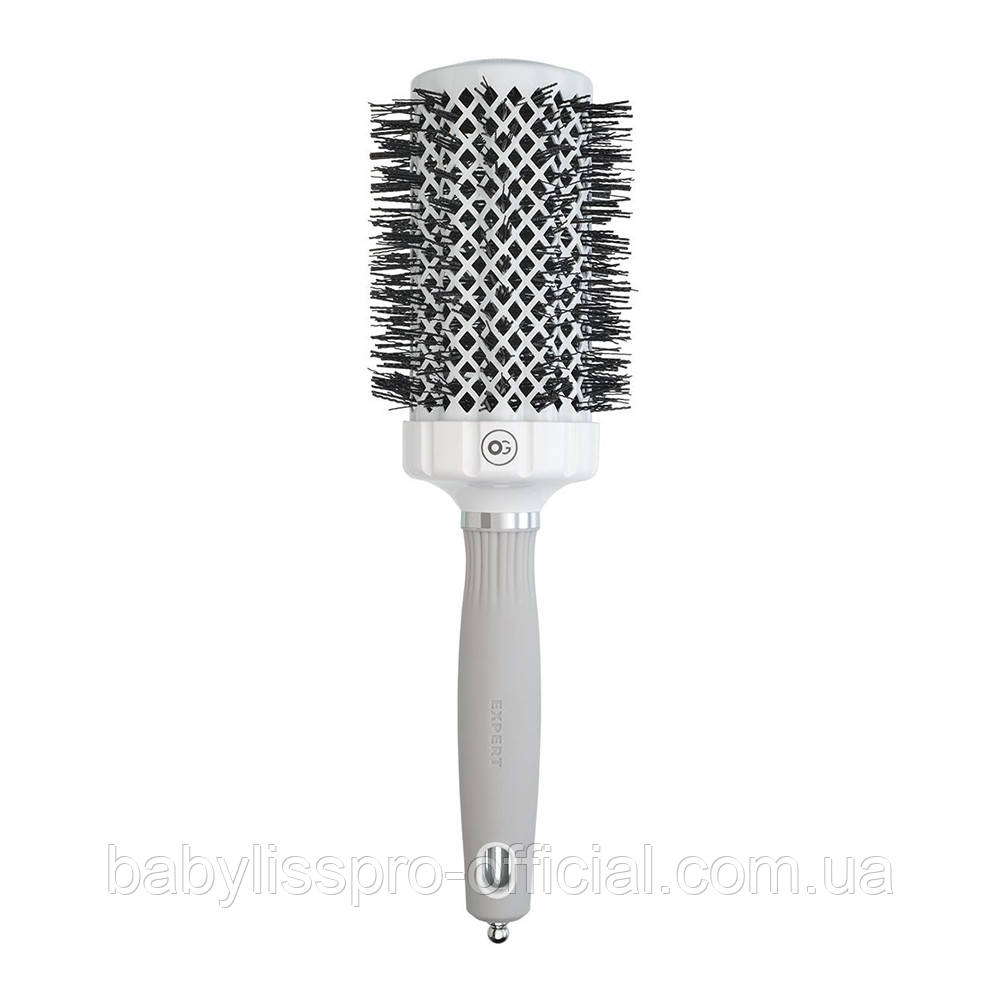 Брашинг Olivia Garden Expert Blowout Shine White&Grey 55 мм OGID2006