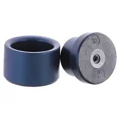 Насадка для плоского паяльника PP-R труб та фітингів синя 20 мм (1/2) парна,  тефлонове покриття Чехія