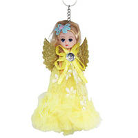 Кукла-брелок с крыльями "Ангел", желтый Toys Shop