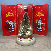 Новорічний та різдвяний настільний декор іграшки прикраси та світильники