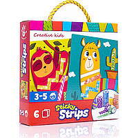 Набор для творчества Vladi Toys Sticky strips (VT4433-04) SC, код: 7290026