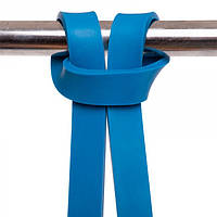 Гумова петля EasyFit 5-25 кг Синя, еспандер петля для підтягувань на турніку, петля для тренувань 5-25