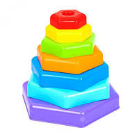 Іграшка "Райдужна пірамідка" Toys Shop