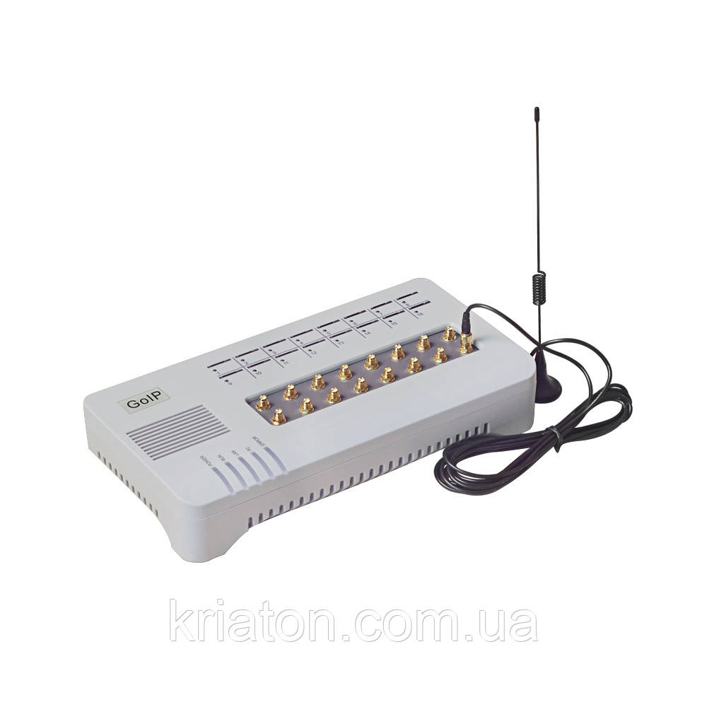 VoIP GSM шлюз GoIP 16 - фото 4 - id-p367004014