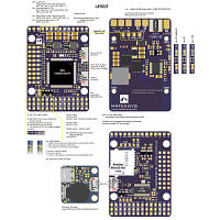 Запчасть для дрона MATEKSYS Flight Controller H743-WING V3 (H743-WING-V3) d