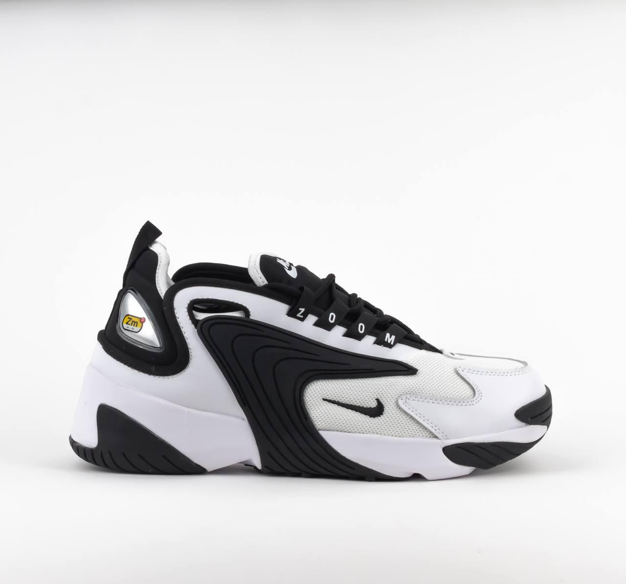 Кроссовки мужские Nike Zoom 2k White Black Найк Зум к2 черно-белые ...