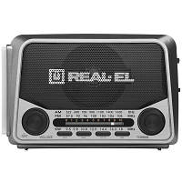 Портативный радиоприемник REAL-EL X-525 Grey d