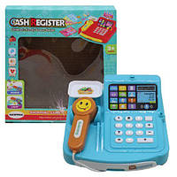 Кассовый аппарат "Cash Register" (голубой) Toys Shop