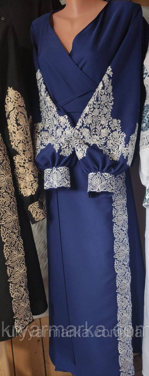 Модна вишита сукня "Золоті піски", фото 1