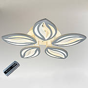 Стельова LED люстра, світлодіодний світильник Sunlight білий Y1098/5