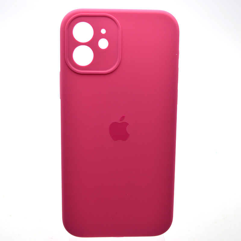 Силіконовий чохол накладка Silicon Case Full Camera для iPhone 12 Dragon Fruit Color, фото 1