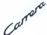 Напис Porsche Carrera на кришку багажника Чорний матовий 99755923700
