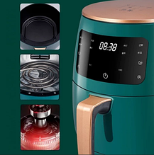 Цифрова світлодіодна фритюрниця Cheffinger CF-AFRY4.5 1400 Вт - 4,5 літра