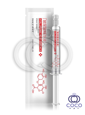 Сироватка для обличчя з гіалуроновою кислотою в шприці Images Hyaluronic Acid Essence, 10 мл Red, фото 1