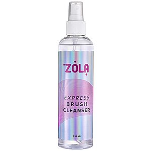 Рідина для очищення пензлів ZOLA Express Brush Cleanser, 250 мл