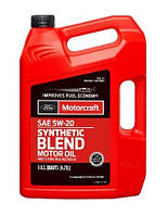 Олива моторна 5W20 Syntetic Blend 4.730л. MOTORCRAFT