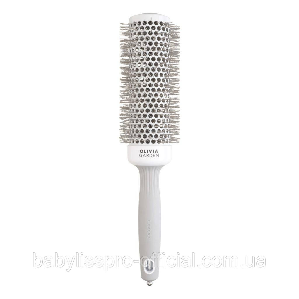 Брашинг Olivia Garden Expert Blowout Speed Wavy Bristles White&Grey 45 мм OGID2026, фото 1