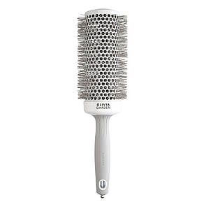Брашинг Olivia Garden Expert Blowout Speed Wavy Bristles White&Grey 55 мм OGID2027