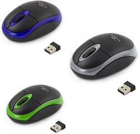 Миша бездротова ESPERANZA Titanum Mouse TM116E Black-Green (TM116E) (M)